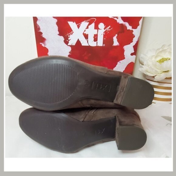 Taupe & Brown Ankle Boots – Size 7 🍂 - Picture 6 of 10